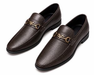 Stylish Metal Bit Formal Loafers NARK366