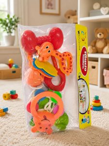 Baby Rattle & Teether Toy Set NARK136