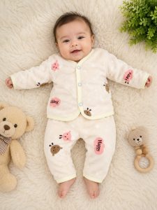 Baby Soft Fleece Winter Clothing Set (0–6 Months) NARK116