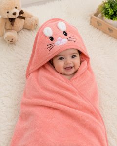 Baby Hooded Bath Towel Wrap for Newborn NARK131