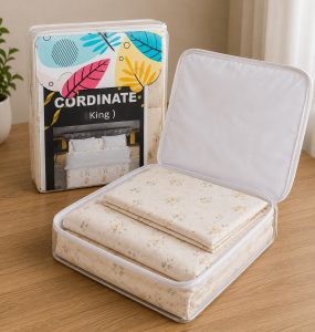 King Size Soft Cotton Bedsheet Set NARK351