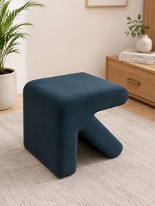 Modern Upholstered Accent Stool NARK364
