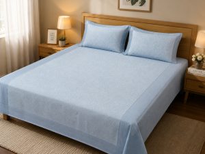 Floral King Size Cotton Bedsheet Set NARK382