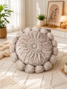 Round Decorative Cushion Pillow NARK378