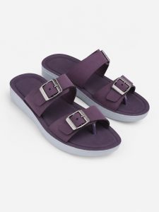 Women's Trendy Buckle Strap Casual Slippers NARK589