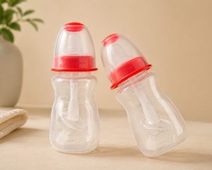 Baby Feeding Bottle with Liquid Silicone Nipple NARS0609