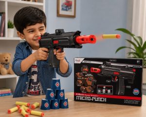Micro Punch Foam Dart Gun Toy NARS0629