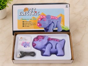 Pet Electric Walking Dinosaur Toy with Light & Music NARS0635