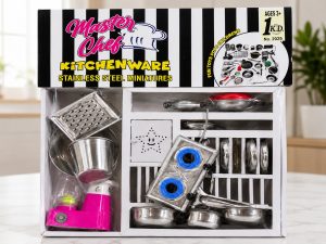 Kids Stainless Steel Kitchen Play Set NARS0667