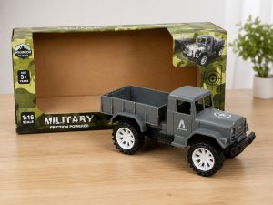 Military Friction Powered Toy Truck NARK002