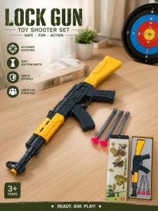 Lock Gun Toy Shooter Set NARK005