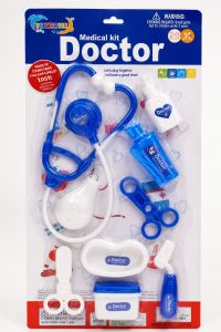Kids Doctor Play Set Medical Kit with Stethoscope Scissors NARK046