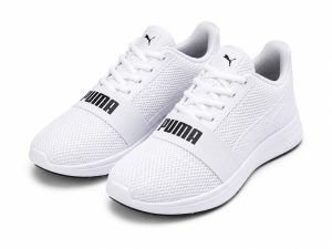PUMA Style White Mesh Sports Running Shoes for Men NARK506