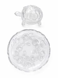 Crystal Glass Turtle Showpiece NARK728