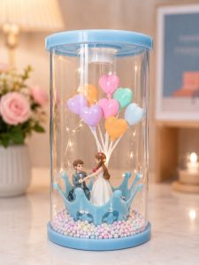 LED Romantic Couple Balloon Decorative Night Lamp NARK731
